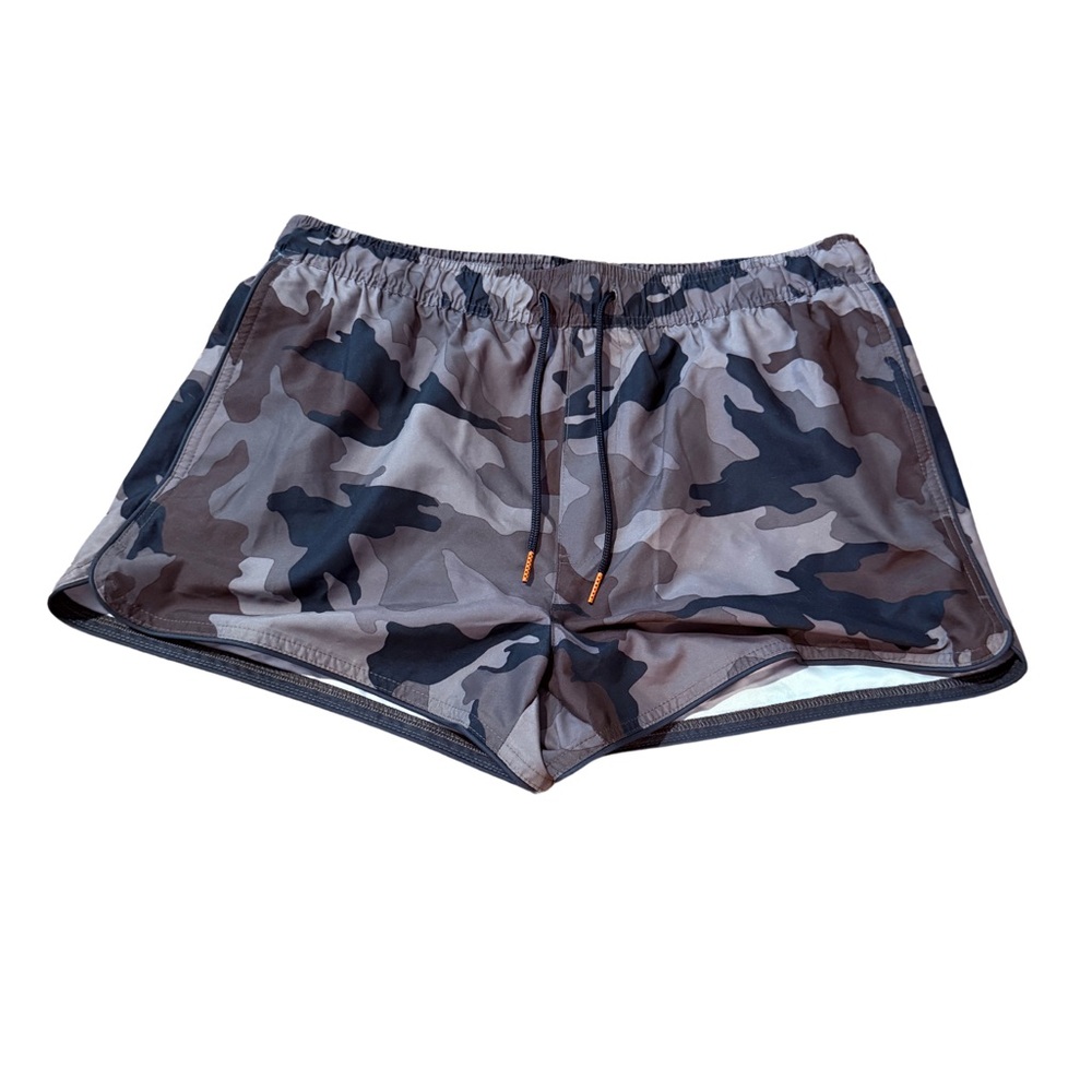 H&M Camo Pattern Swim Shorts Medium
